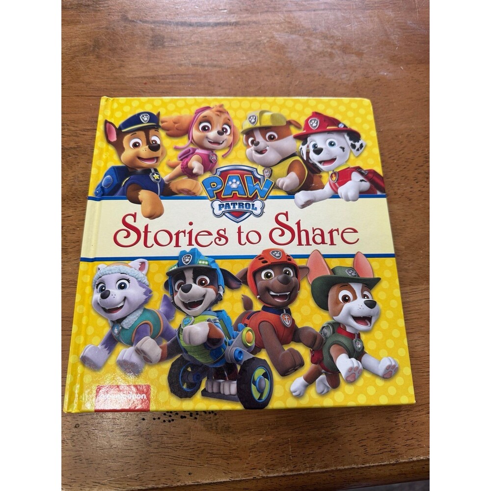 Paw Patrol stories to share- 243 pages hardback book